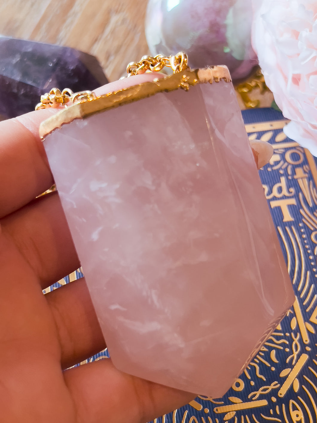 Venus ~ Rose Quartz Necklace