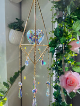 Cargar imagen en el visor de la galería, Pre Order~ Floating ~ Heart Diamond Cut Crystal Suncatcher
